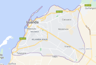 Map of Angola Luanda