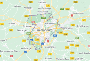 Map of Luxembourg Luxembourg