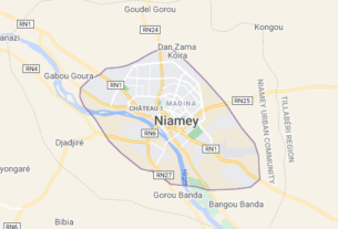 Map of Niger Niamey