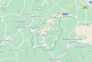 Map of San Marino San Marino