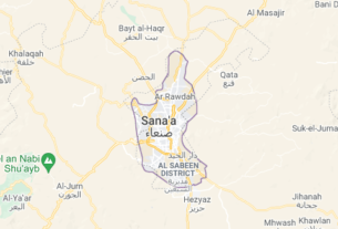 Map of Yemen Sana'a